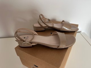 Sandalias PinkChic Piel Beige Talla 38
