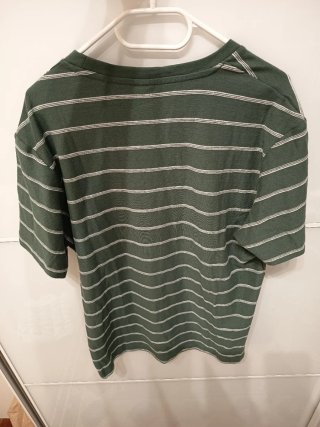 Camiseta Springfield Verde Rayas Talla S