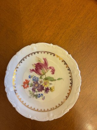 Vajilla Santa Clara Vigo 6 Platos Postre ,1 grande