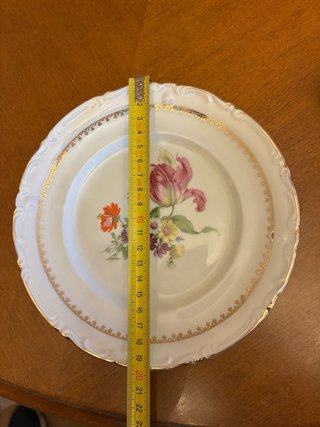 Vajilla Santa Clara Vigo 6 Platos Postre ,1 grande