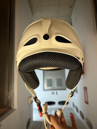 Casco de esquí infantil Wedze blanco