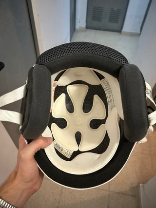 Casco de esquí infantil Wedze blanco