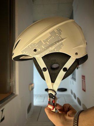 Casco de esquí infantil Wedze blanco