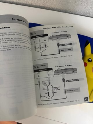 Nintendo 64 Pikachu COMPLETA!