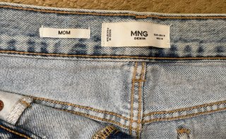 Falda vaquera Mango MOM Talla M