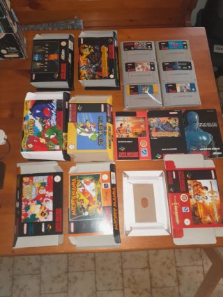 Super Nintendo Collezione Console giochi joypad