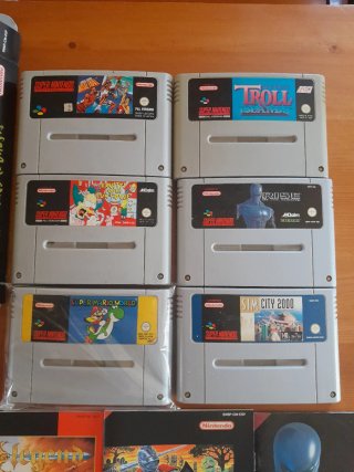 Super Nintendo Collezione Console giochi joypad