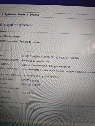 Acer Aspire 3 i5 8th Gen 128GB SSD sin cargador