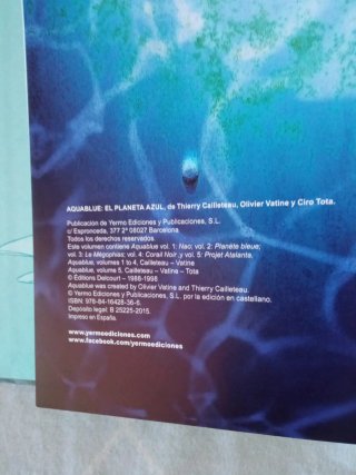 AQUABLUE INTEGRALES 1, 2 Y 3.