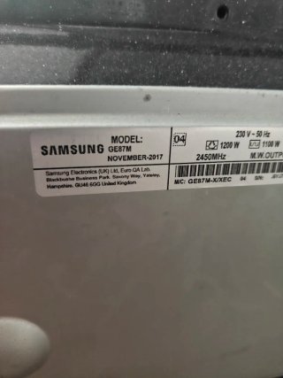 Microondas Samsung Ceramic Inside
