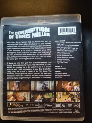 The Corruption of Chris Miller COMBO Blu-ray DVD