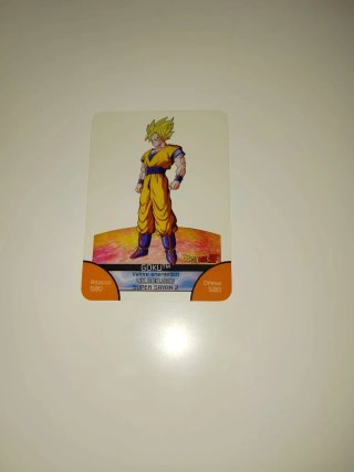 Lamincard Dragon Ball Z - Goku Super Sayan