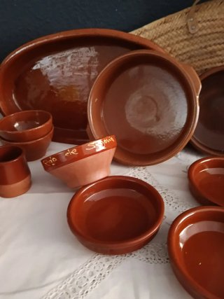 Lote cocina tradicional barro