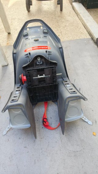 Silla de bebé para bicicleta