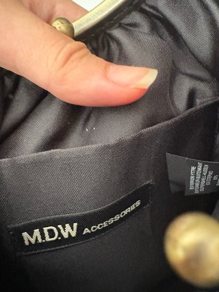 Bolso de fiesta Massimo Dutti negro