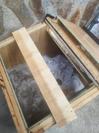 Caseta para animales de madera