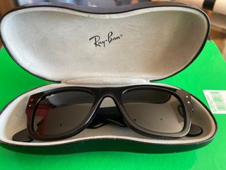 Gafas de sol Ray-Ban negras originales