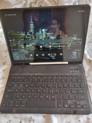 Samsung Galaxy Tab A8 + pennino, cover, tastiera