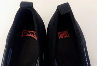 Zapatos Camper Twins Negros Multicolor