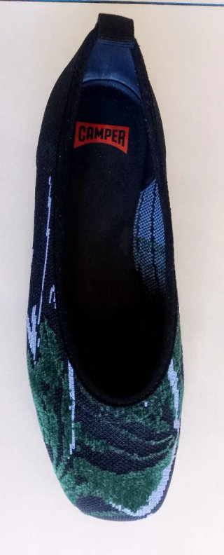 Zapatos Camper Twins Negros Multicolor