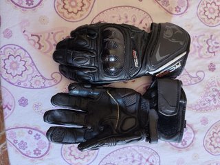 Guantes Moto Bela RC Pro Cuero Negro