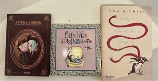 Cambio Libros en español, inglés y catalán.