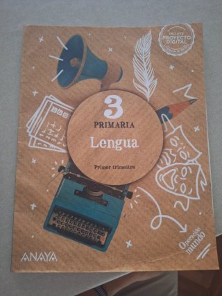 3 libros de lengua 3ero de primaria