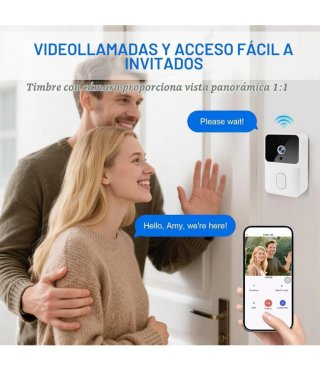 Videoportero timbre Inteligente Wifi
