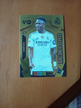 Carta Panini Vinicius JR. Balón de Oro