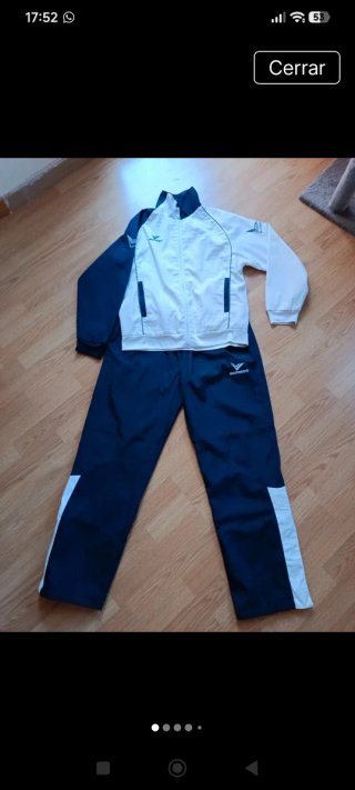 Chandal Bemiser Azul y Blanco