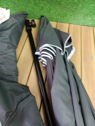 SONGMICS Sombrilla de 200 cm, UPF 50+, Inclinación
