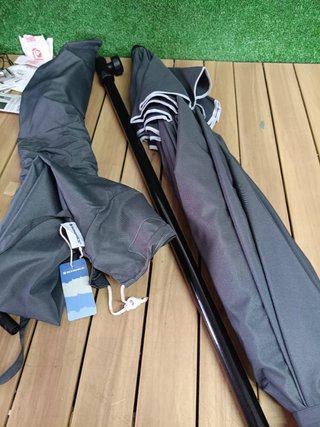 SONGMICS Sombrilla de 200 cm, UPF 50+, Inclinación