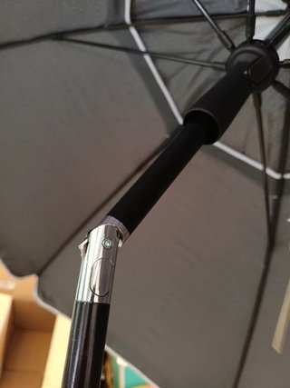 SONGMICS Sombrilla de 200 cm, UPF 50+, Inclinación