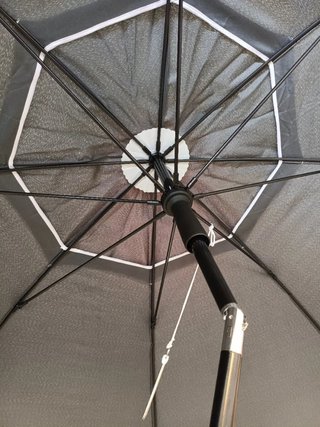 SONGMICS Sombrilla de 200 cm, UPF 50+, Inclinación