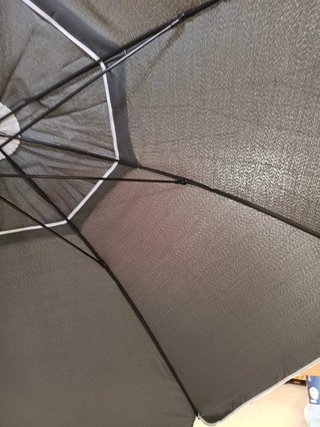 SONGMICS Sombrilla de 200 cm, UPF 50+, Inclinación
