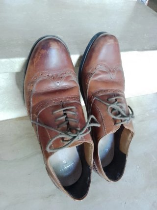 Zapatos Clarks Marrones Brogue