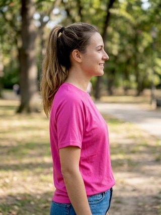 Camiseta deportiva de viscosa.