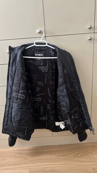 Chaqueta Desigual Negra Hombre