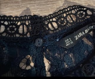 Vestido Zara Encaje Talla S