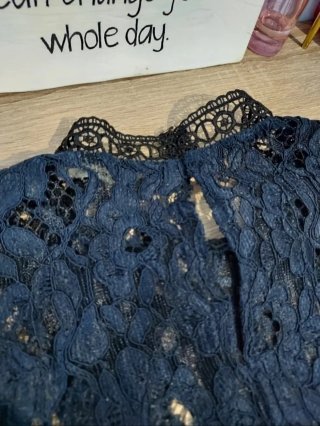 Vestido Zara Encaje Talla S
