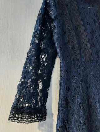 Vestido Zara Encaje Talla S