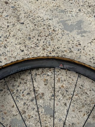 Ruedas carbono zapata tubular