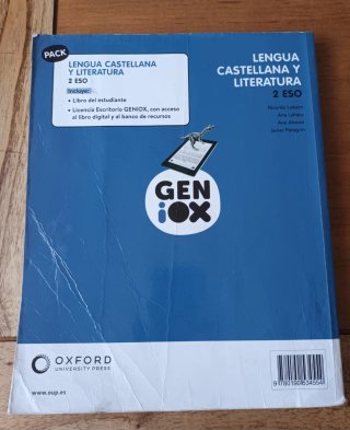 Lengua castellana y literatura 2o ESO