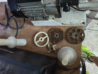 Picadora de carne eléctrica profesional