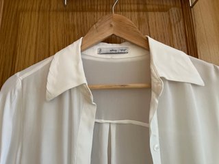 Camisa blanca Mango vestir