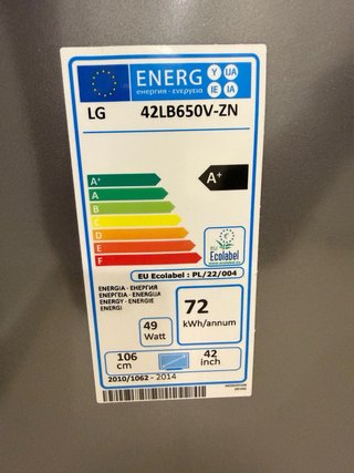 TV LG 42 pulgadas