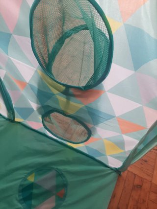 EUREKAKIDS Indian Pop Up Túnel de gateo