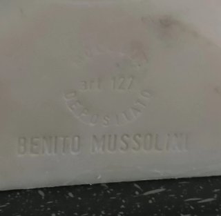 Busto Benito Mussolini Duce del Fascismo