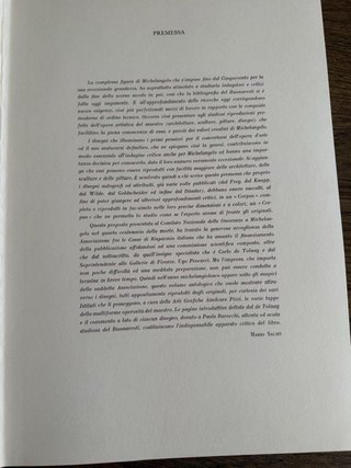 I disegni di Michelangelo – edizione 1964