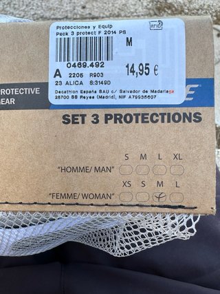 Patines en línea Oxelo Talla 39 + protecciones